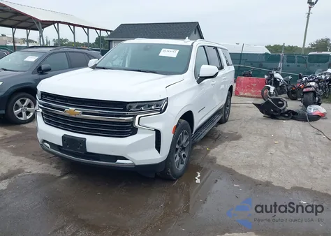 2021 Chevrolet Suburban 4Wd Lt из США, поврежденный, VIN 1GNSKCKD4MR381560